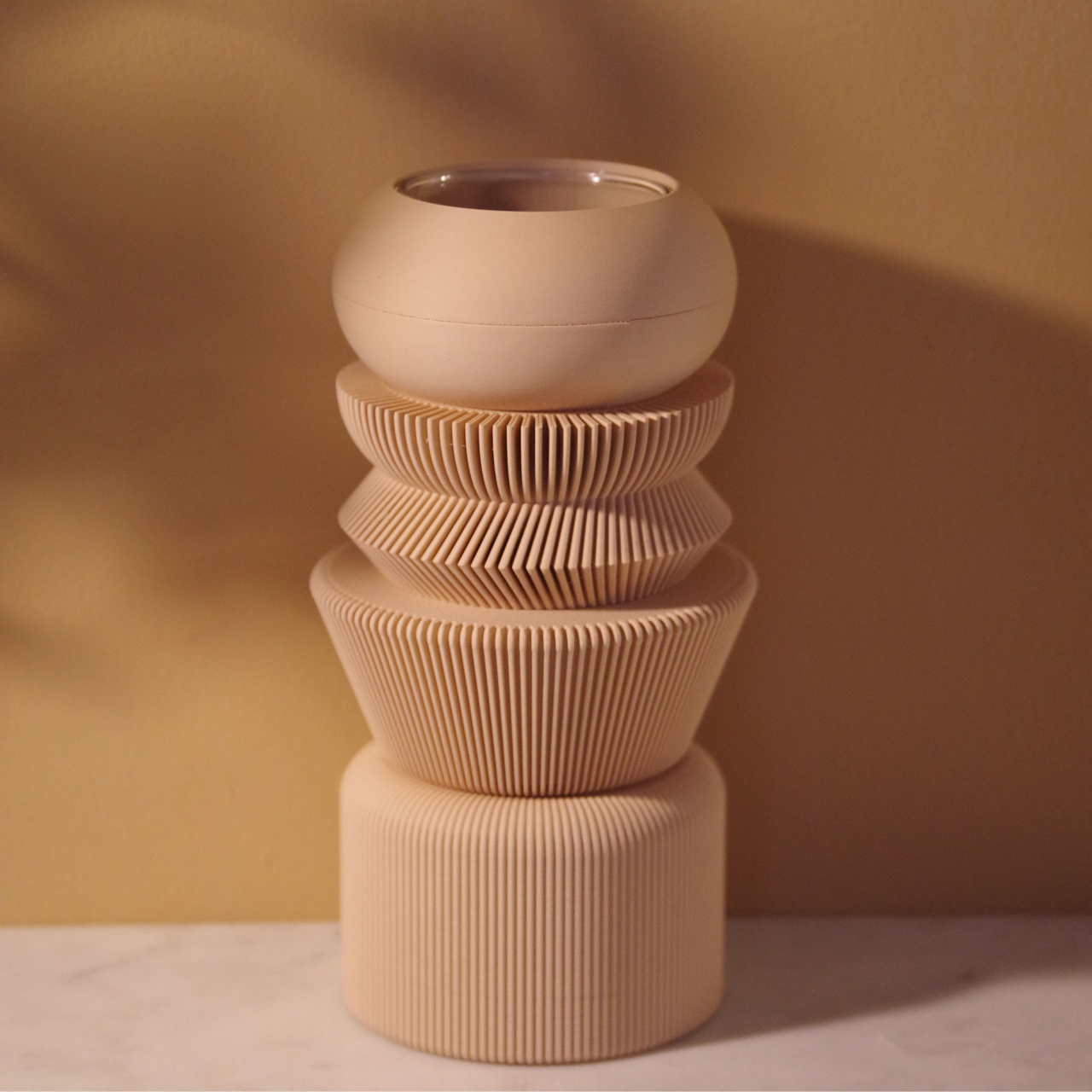 stackable vase